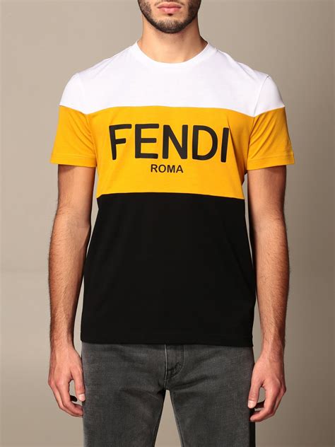 collo a polo con logho fendi|fendi t shirts.